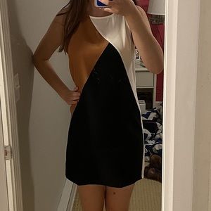 Shein tri colored dress